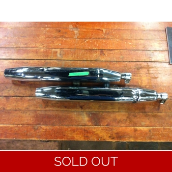 1999-05 Yamaha XVS1100 V-Star Custom Classic Silverado Muffler Set 5EL-14710-50-00